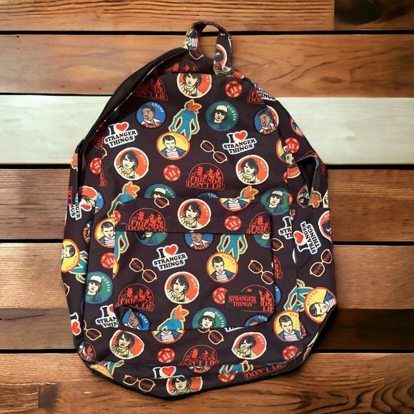 Stranger Things Upside Down Shadow Exclusive BackPack Friends Dont Lie Loungefly - Picture 1 of 13